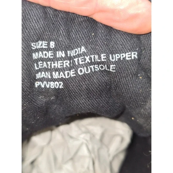 NWB Very Volatile Pullman Tan Suede Knit Collar Lace Up Hiker Boots PVV802 SZ 8 - Picture 5 of 9